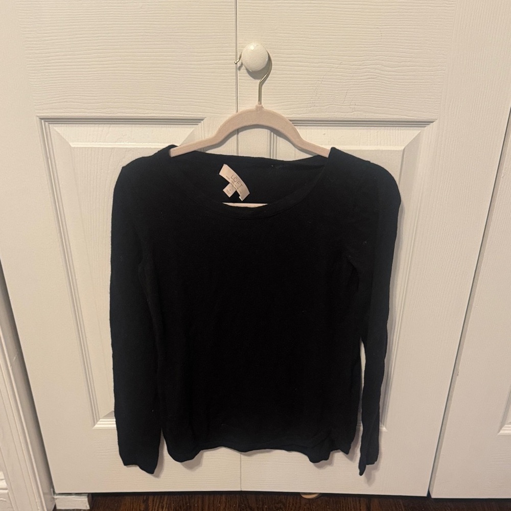 LOFT Black Sweater